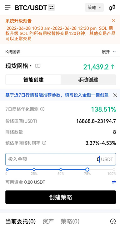 策略回测记录